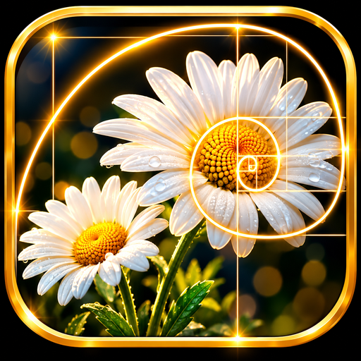 Golden Ratio Spiral App Logo
